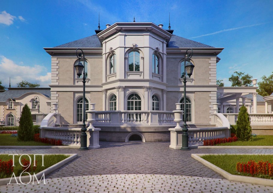 Загородный особняк в стиле рококо