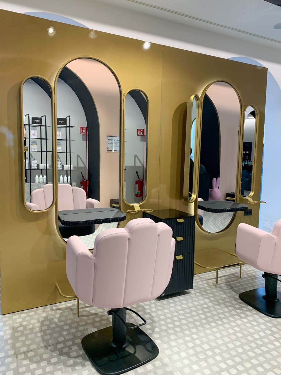 Обстановка в парикмахерской