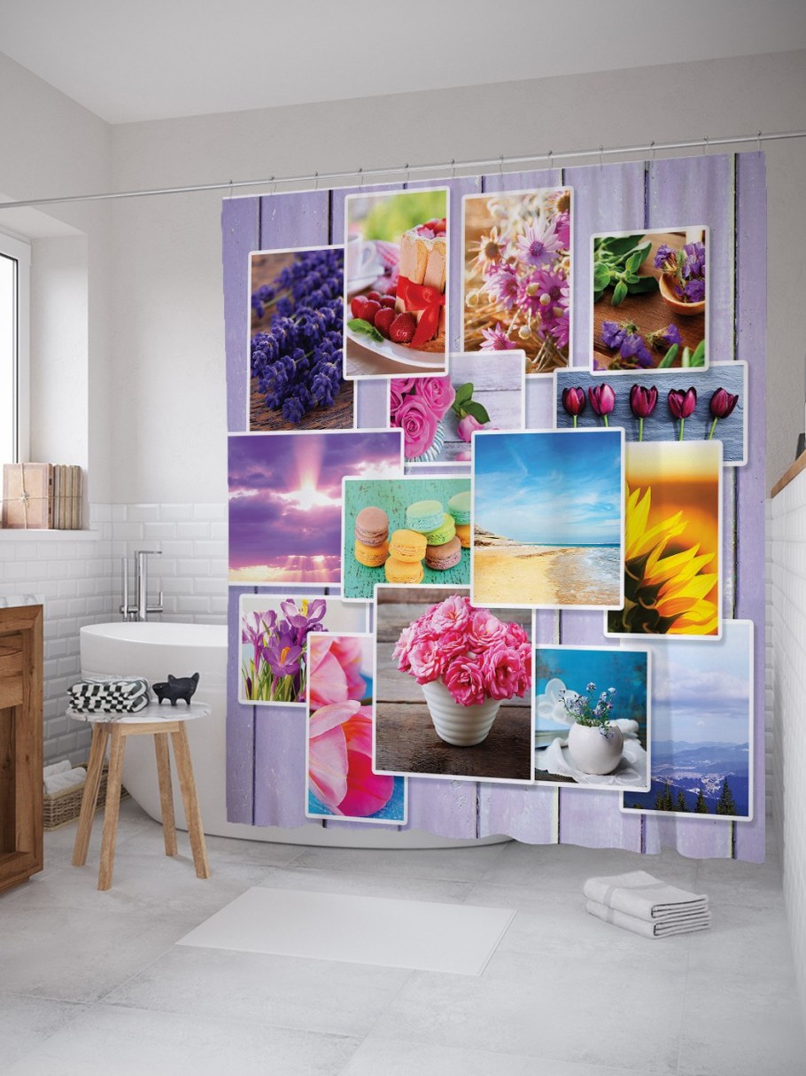 Ванна коллаж интерьера