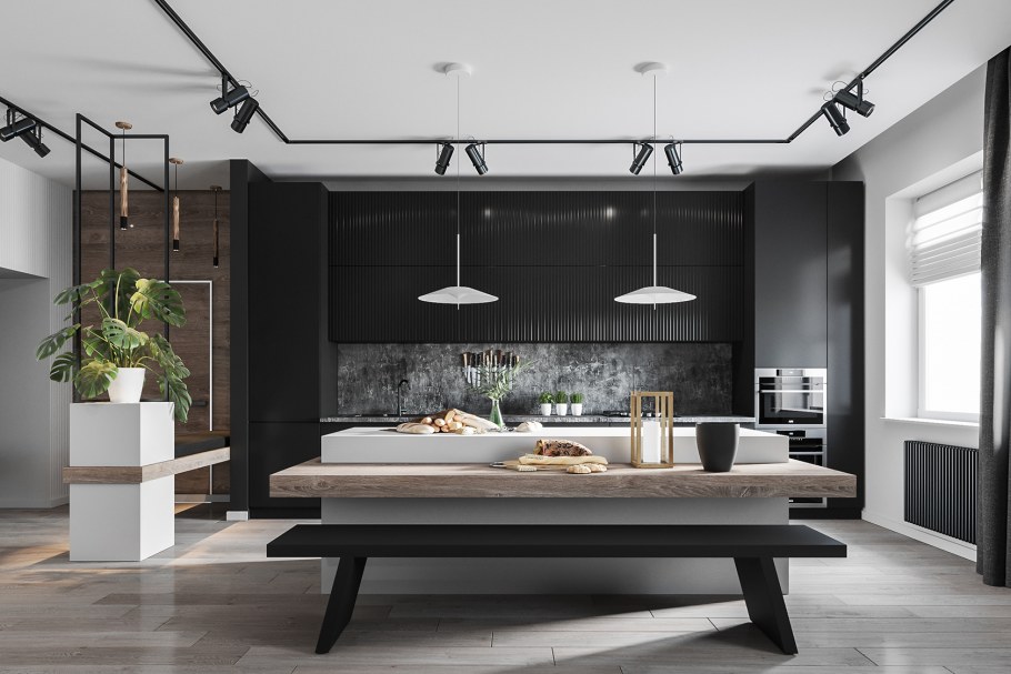 3ds Max визуализация интерьера