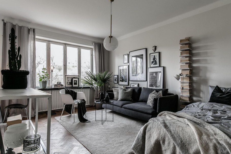 Дизайн однокомнатной квартиры 40