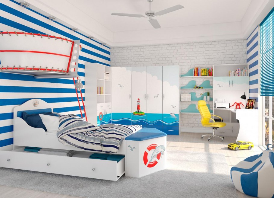 Cilek мебель детская морская