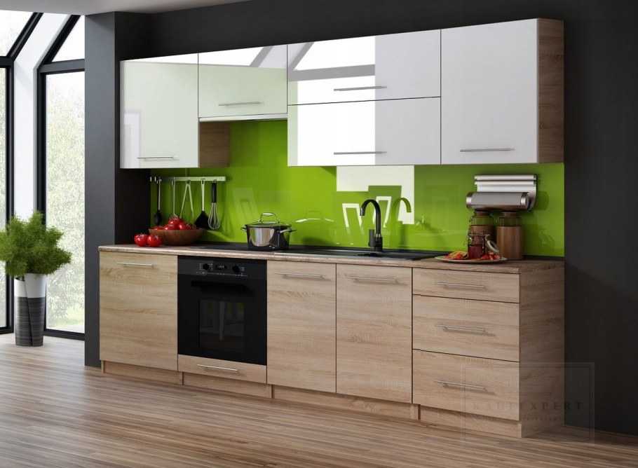 Современные кухонные гарнитуры прямые