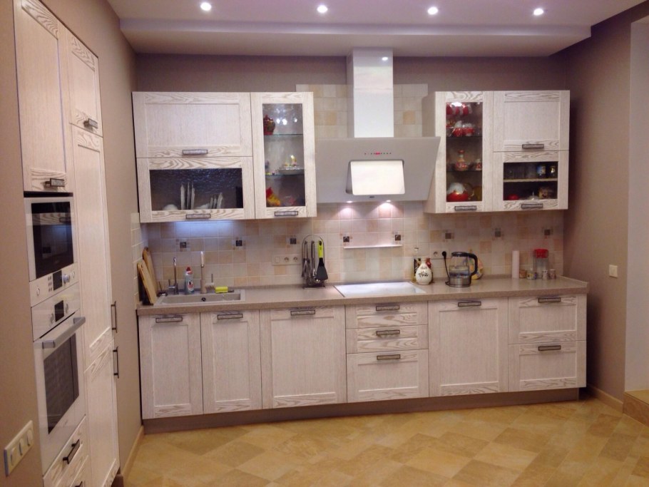 Кухня в одну стену