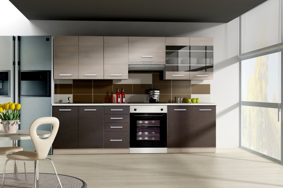 Кухонный гарнитур 3.5 метра прямая