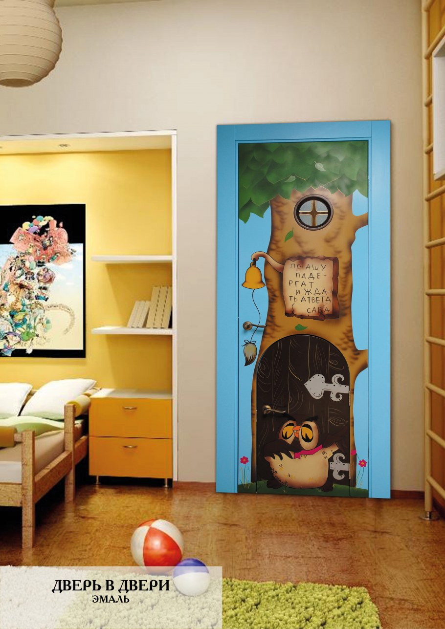 Дверь в детскую комнату