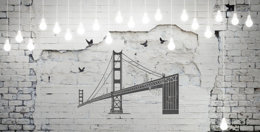 Трафарет на стену лофт