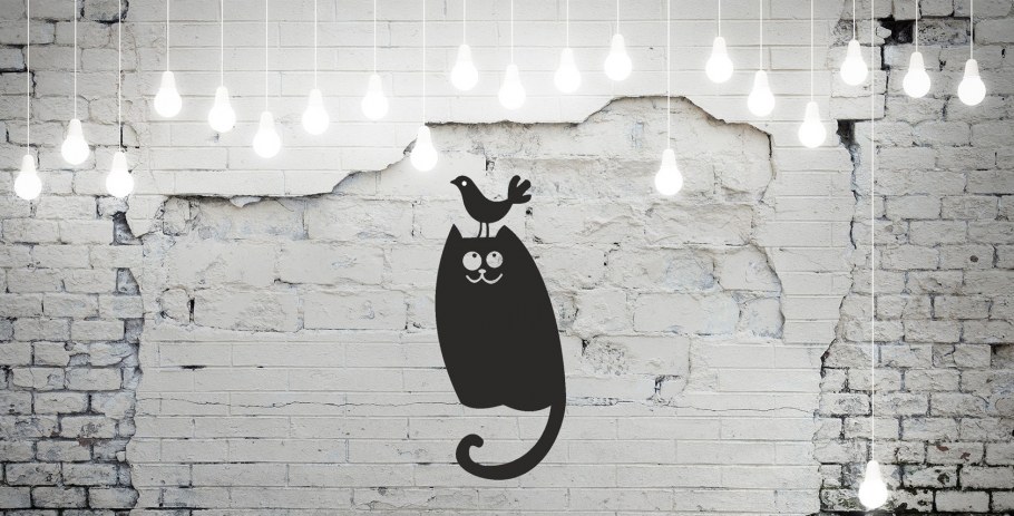 Кирпичная стена трафарет