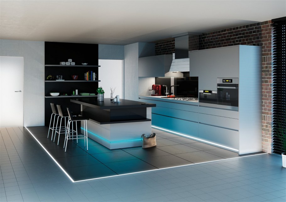 Светодиодная подсветка в интерьере