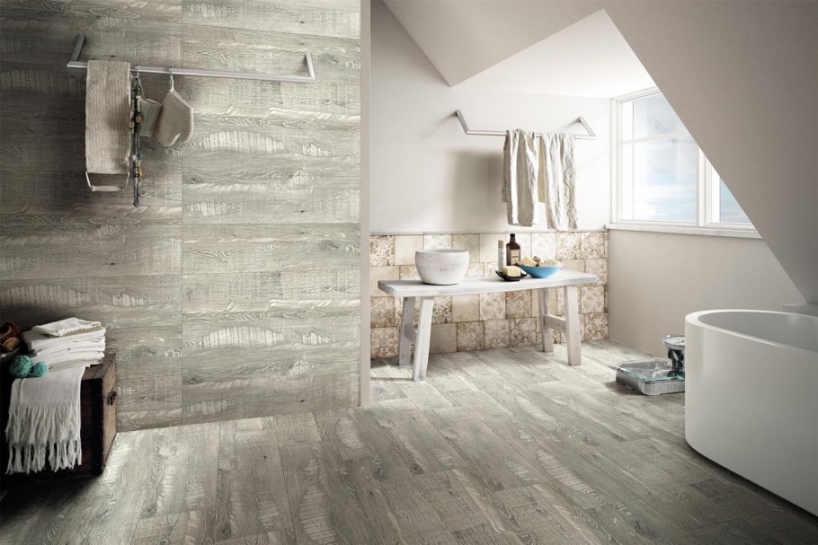 Церсанит антик Вуд серый