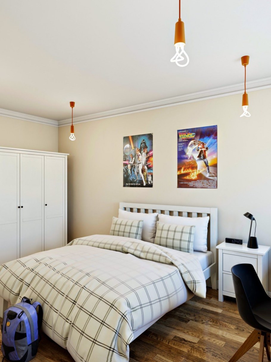 Спальня 12 кв.м белая икея