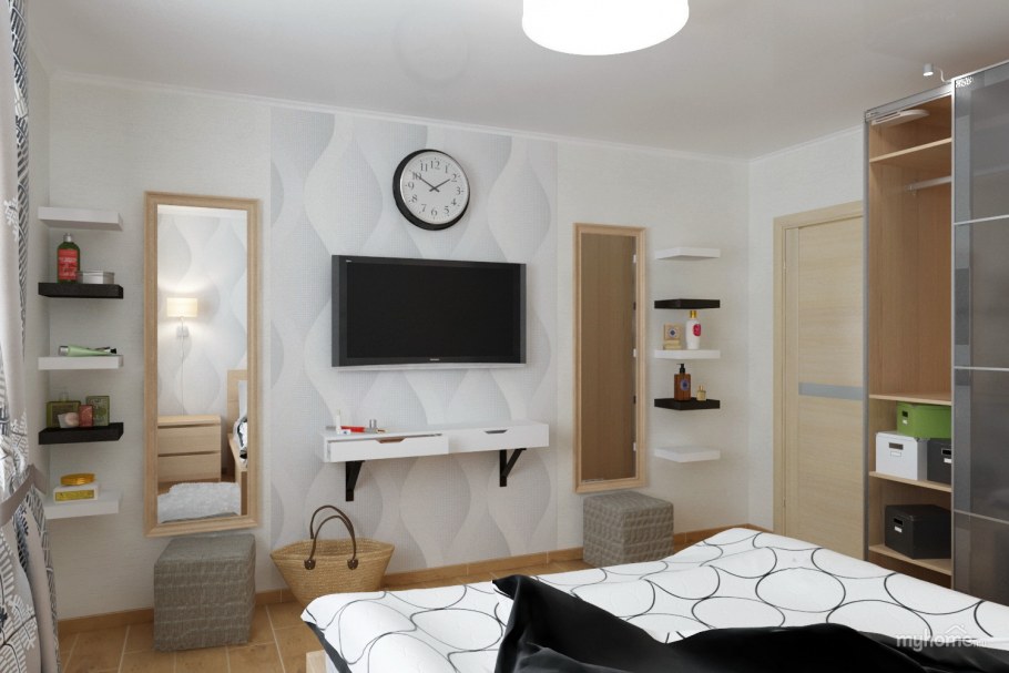 Спальня 14 кв м икеа