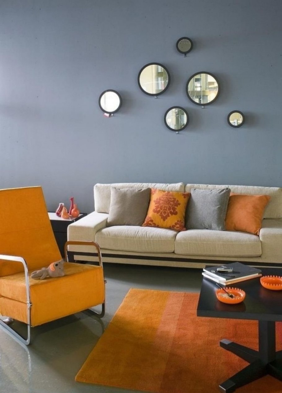 Кирпичная стена в интерьере