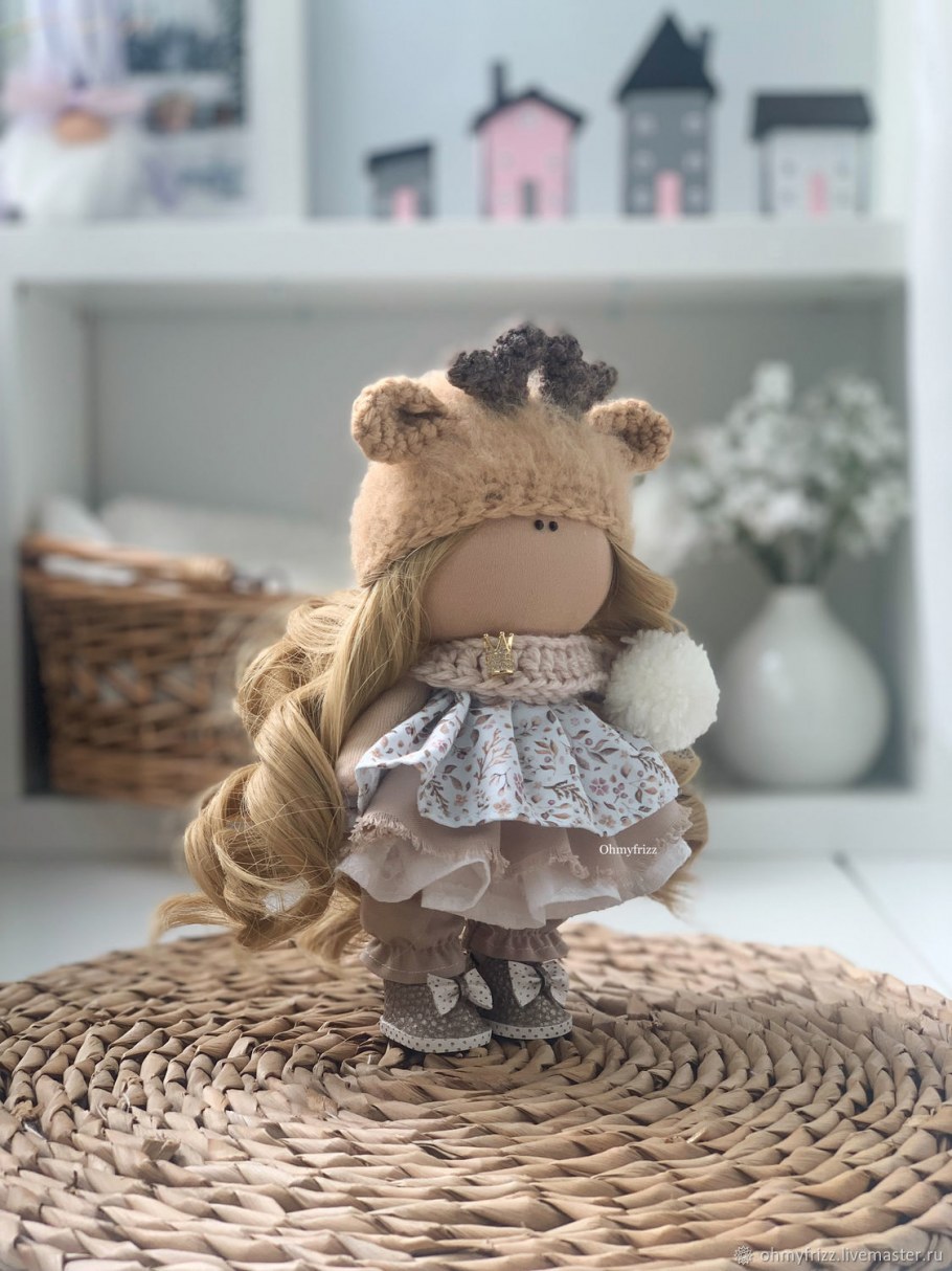 Интерьерная кукла Тильда