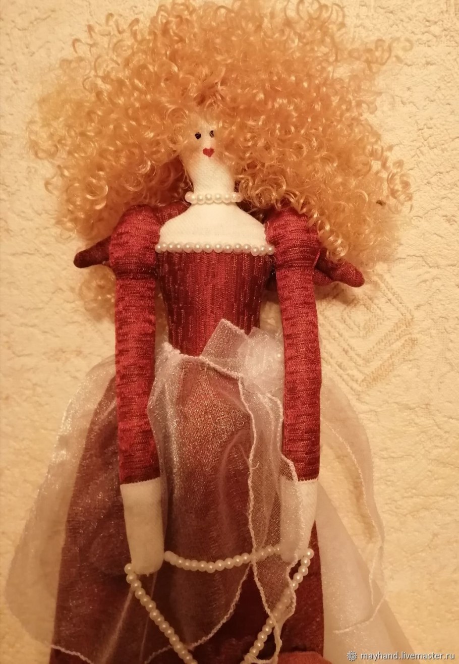 Интерьерная кукла невеста