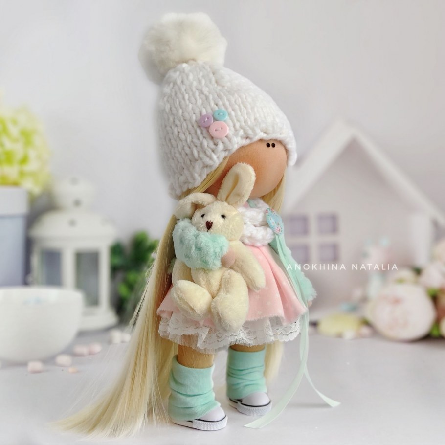 Кукла большеножка невеста