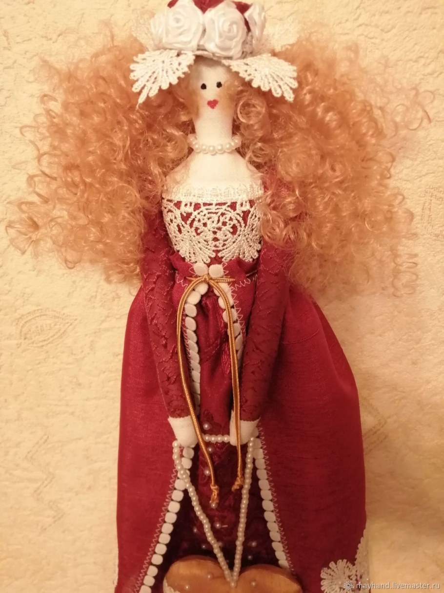 Интерьерная кукла Тильда