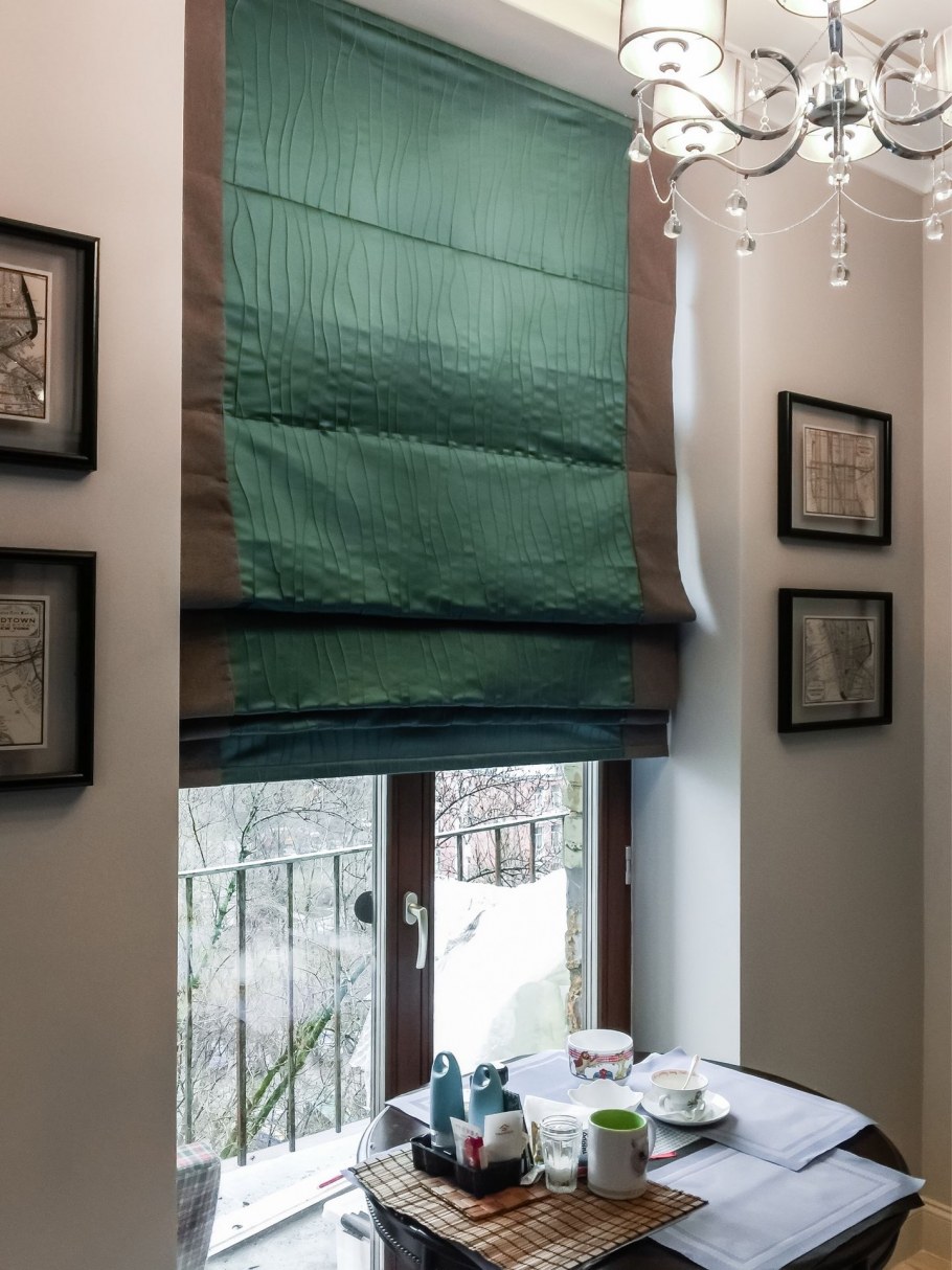 Римская штора в проем