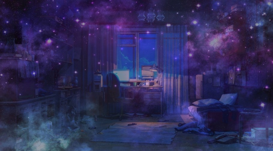 Гача лайф кровать ночь