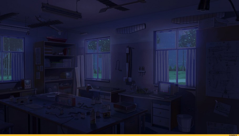 Аниме спальня