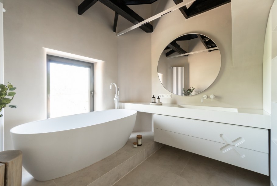 Дизайнер интерьера самая красивая ванной комнаты