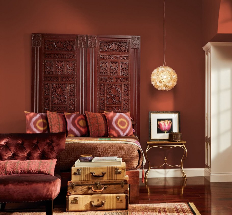 Бронзовые оттенки в интерьере