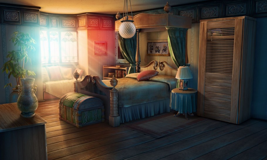 Уютная спальня арт