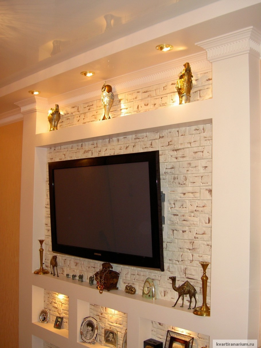 Украсить нишу в стене