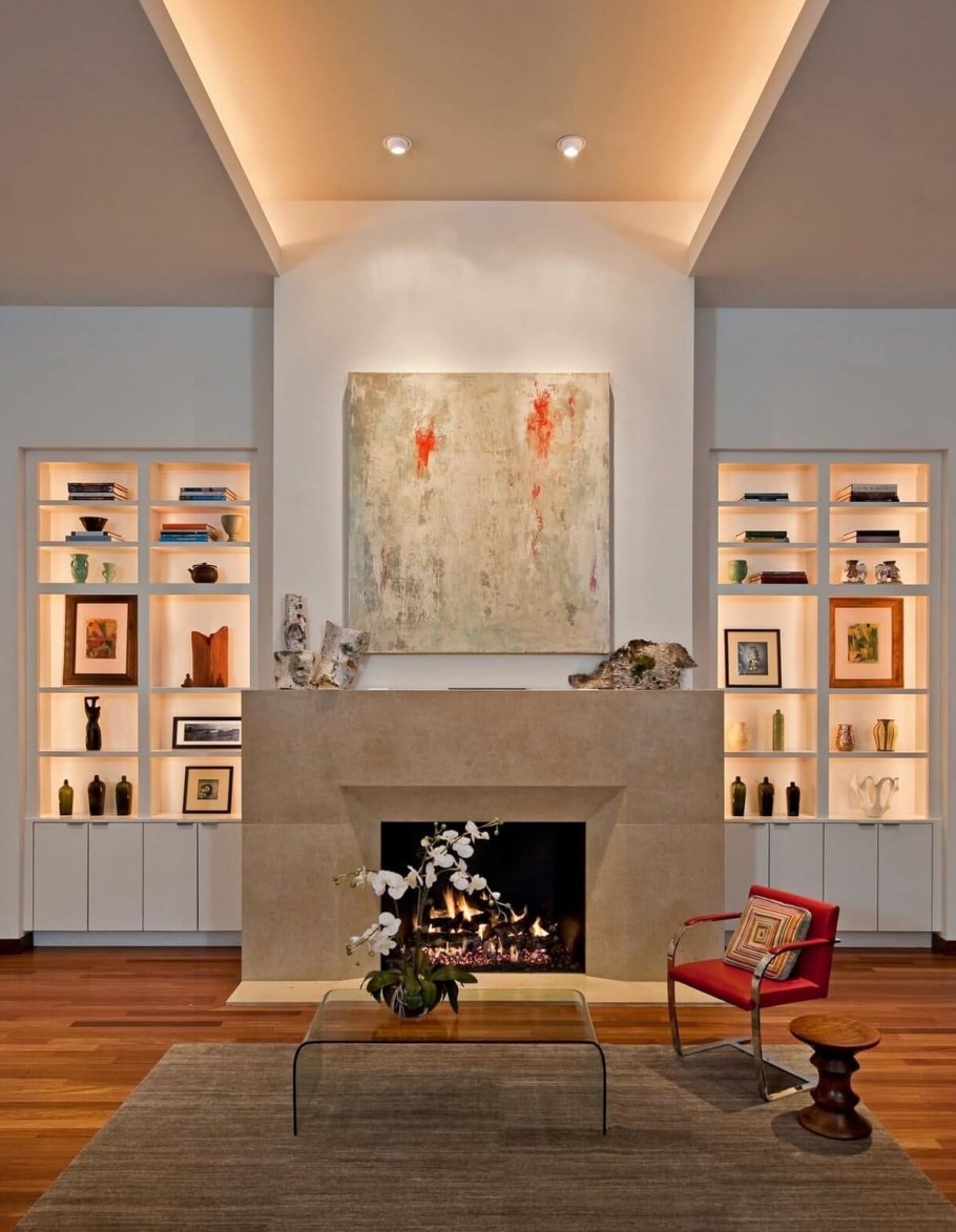 Встроенные полки