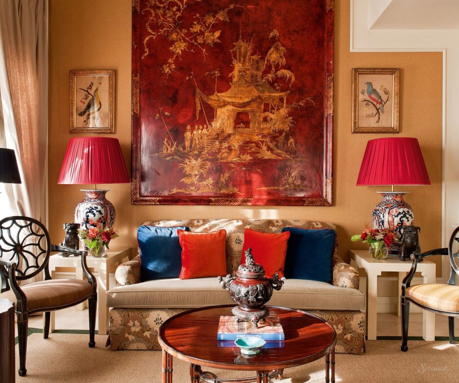 Испанский колониальный интерьер