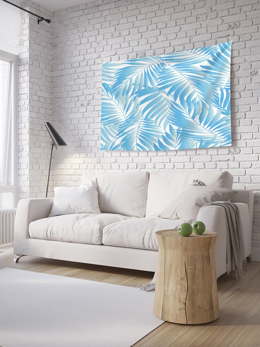 Фототюль "Лиственный узор" JOYARTY