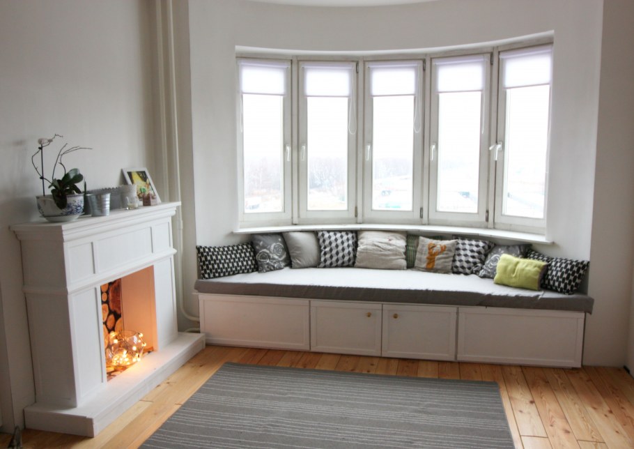 Диван подоконник эркер