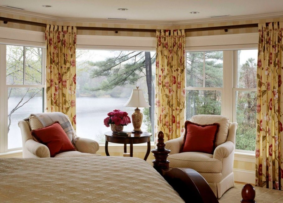 Шторы на панорамные окна