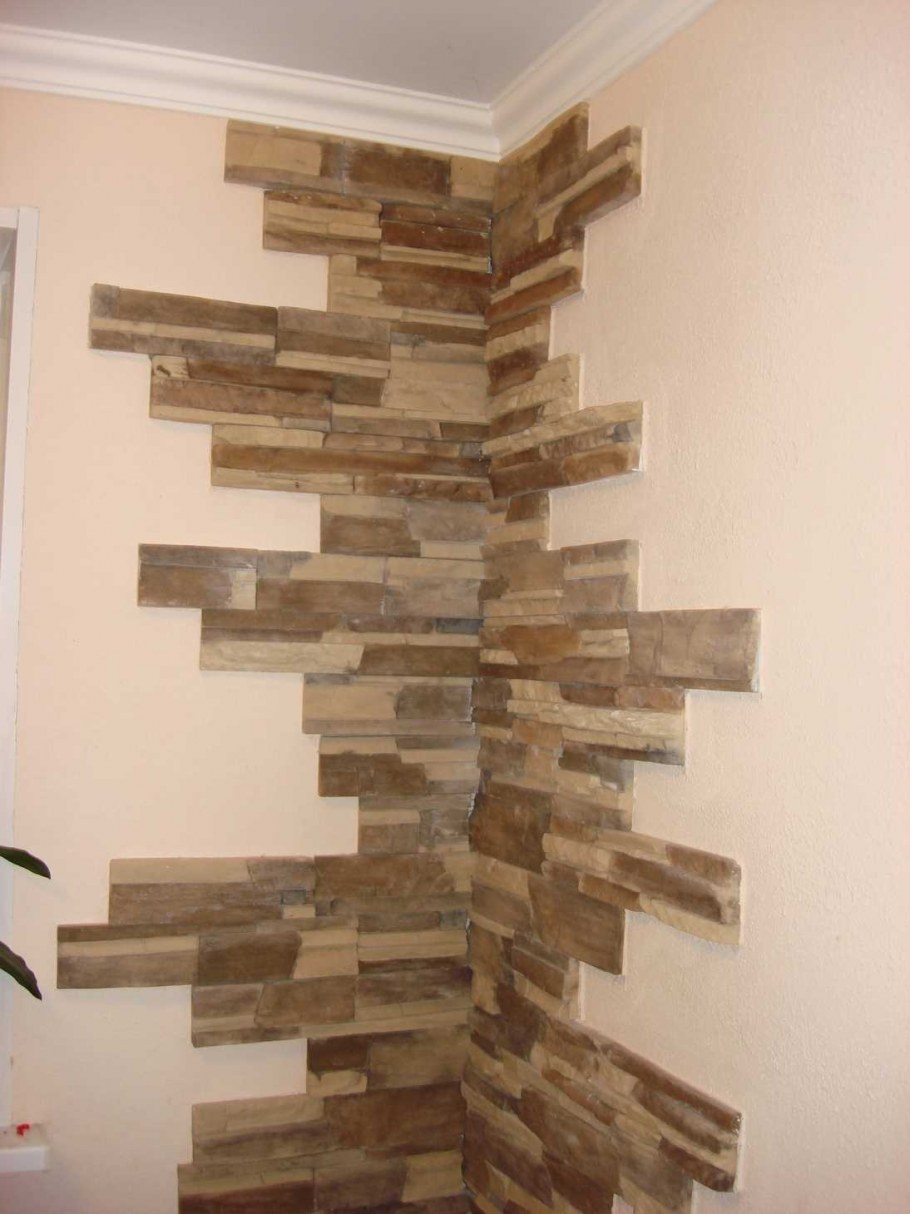 Декор декоративным камнем