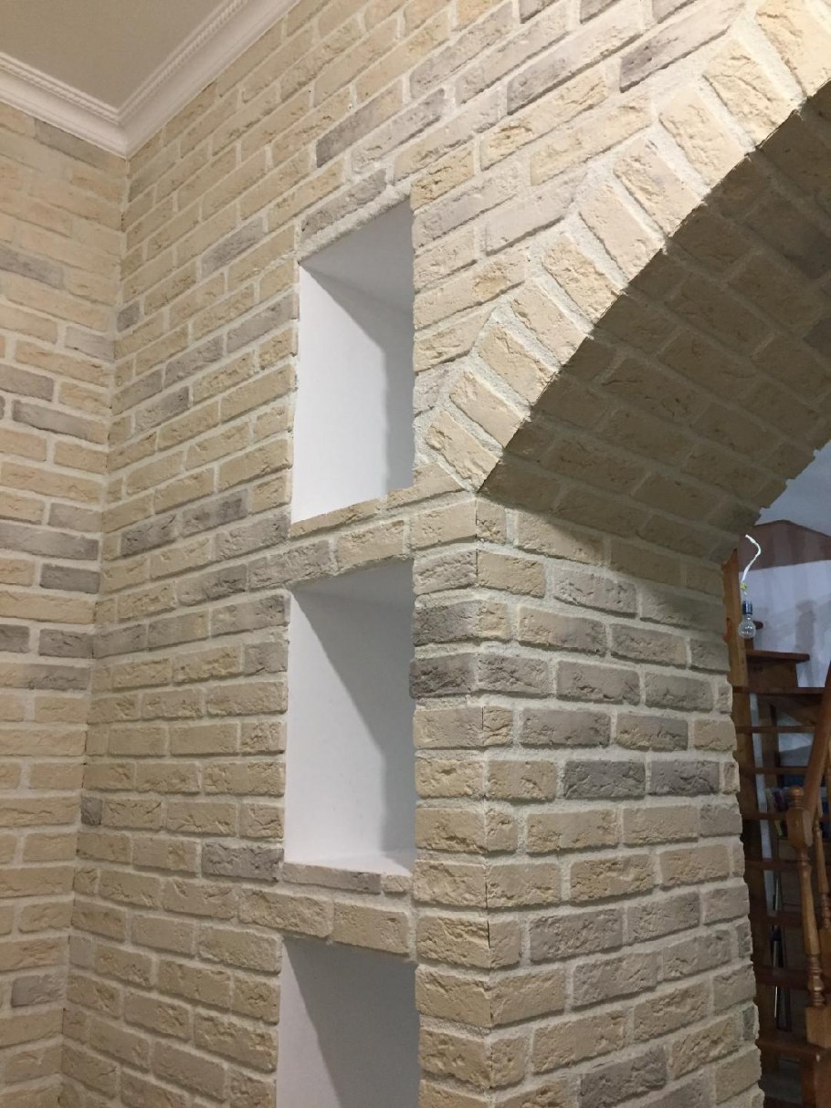 Декоративный кирпич из гипса