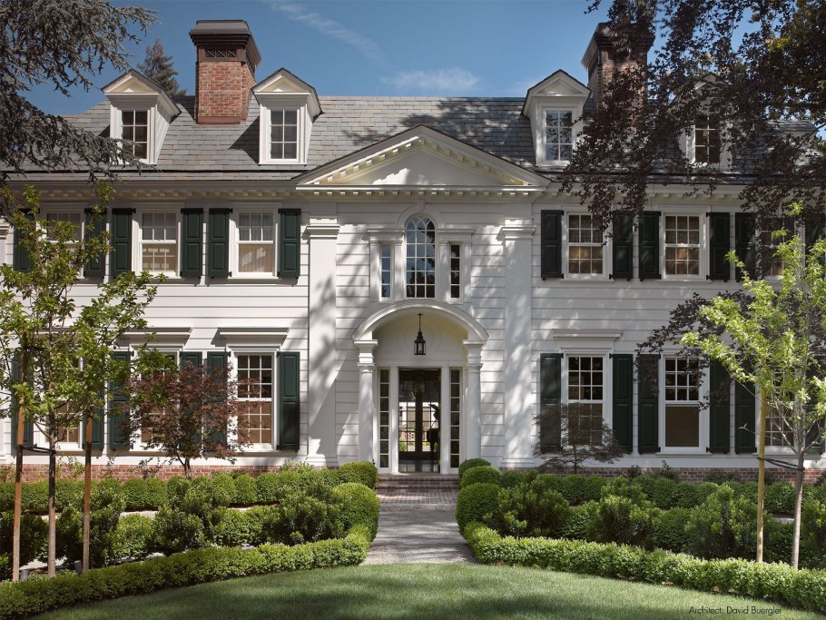 Колониальный стиль Америки усадьбы