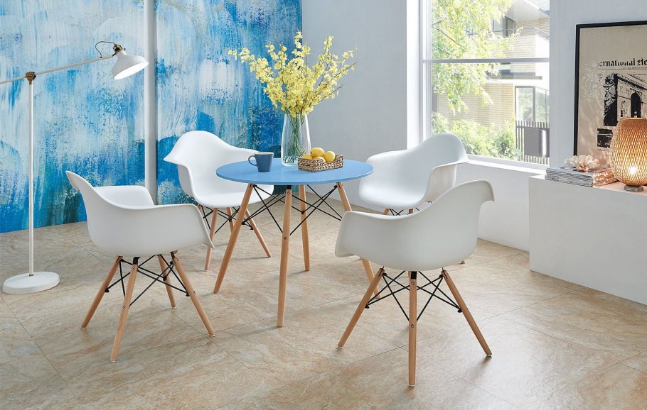 Стул белый кухонный Eero Saarinen Style Tulip Chair