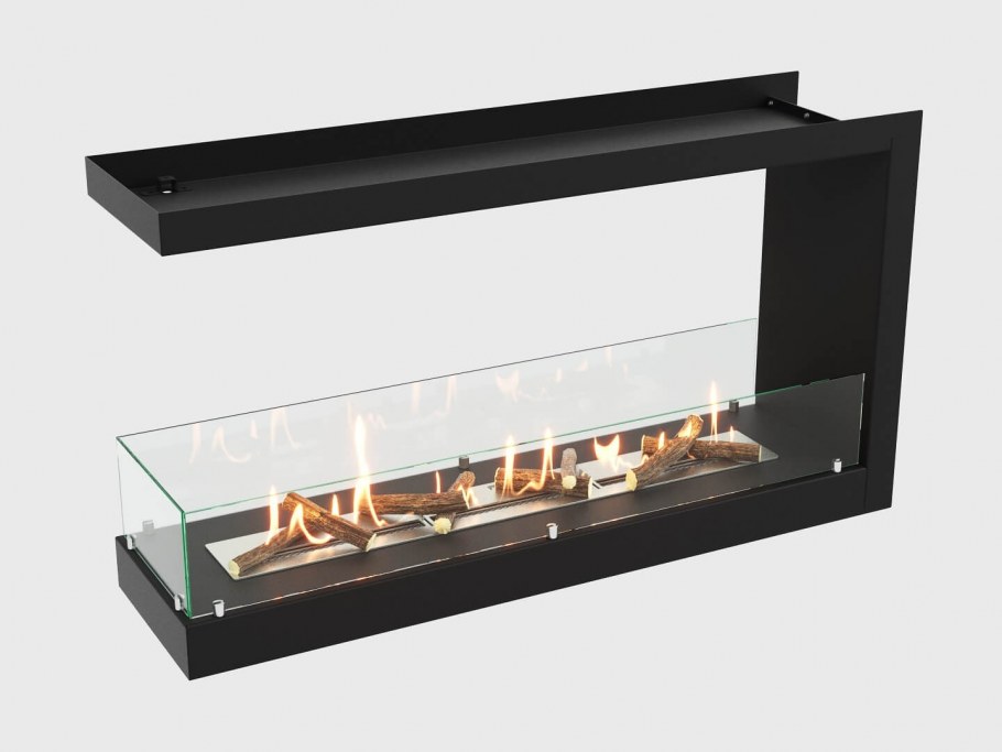 Электрический камин Гленрич Genius 100 Black Glass