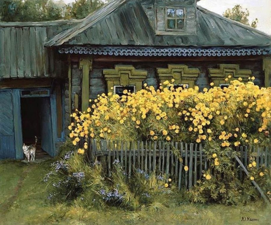 Художник Юрий Кудрин пейзажи