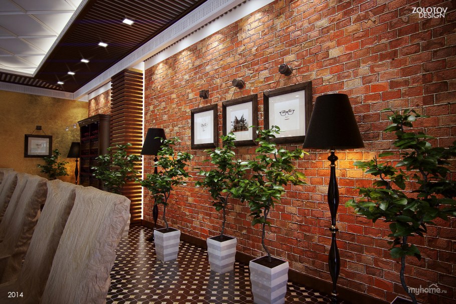 Стены кафе и ресторанов