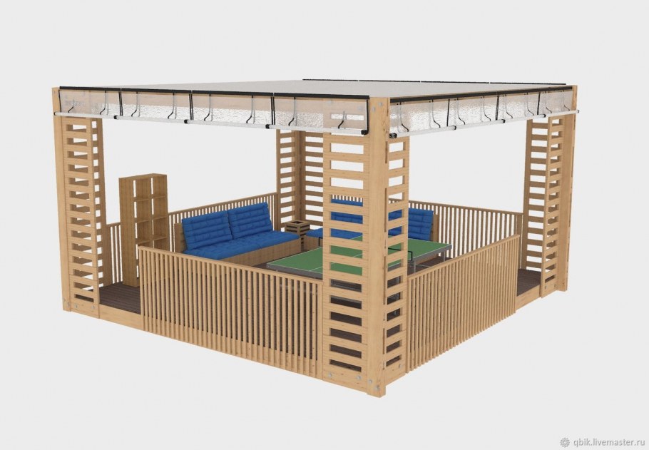 Беседка Садовая Флоренция БС-7