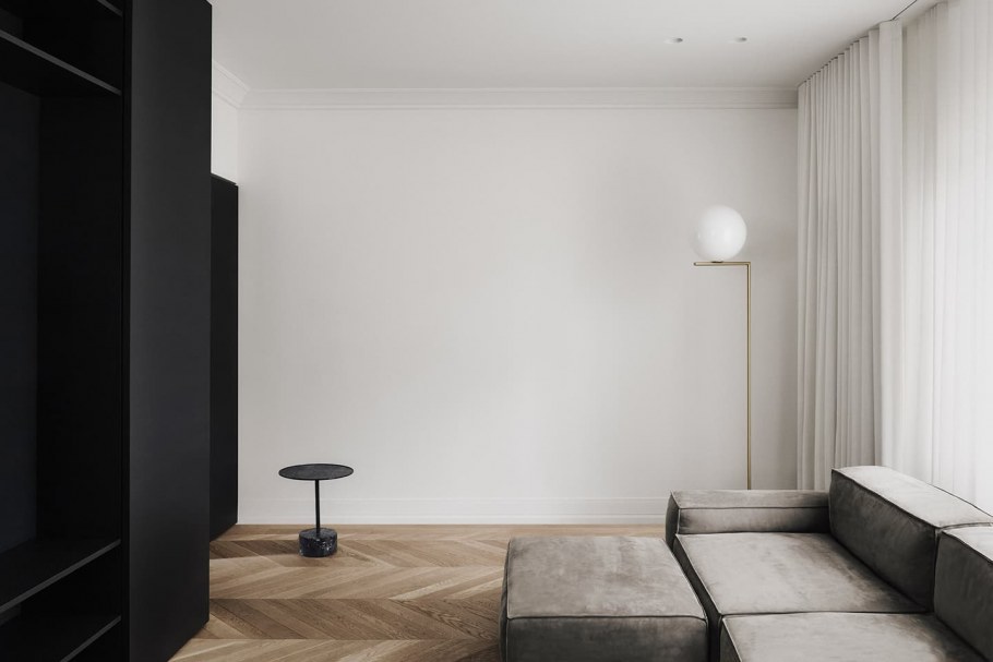 Европейский Минимализм в интерьере комнаты