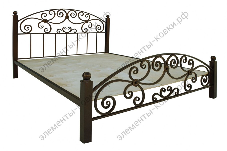 Кованая кровать Афродита 2 СП