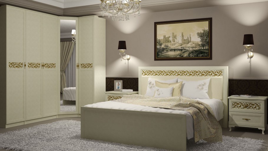 Кровать Николь Эра венге