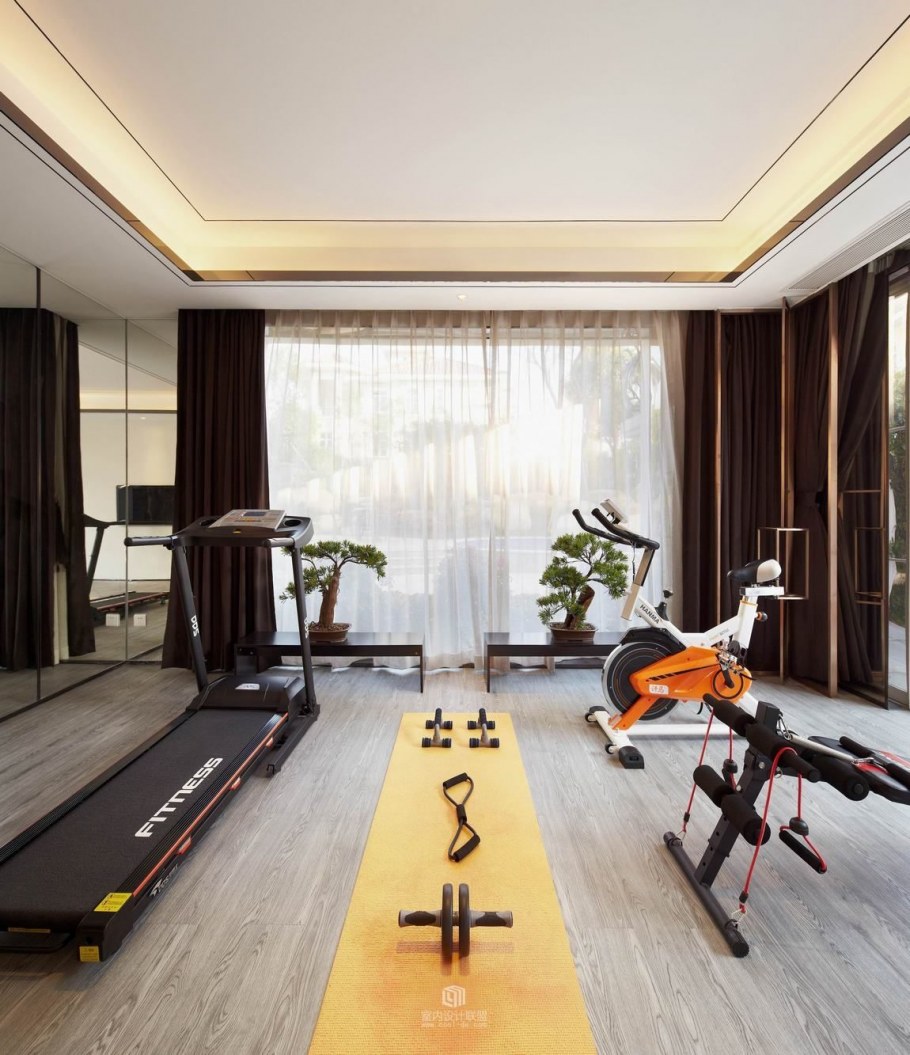 Тренажерный зал в коттедже