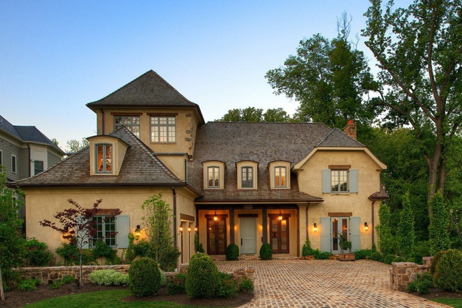 Стиль Арденский Прованс фасады домов