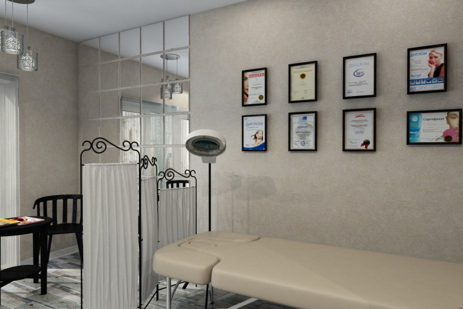 Рабочее место косметолога