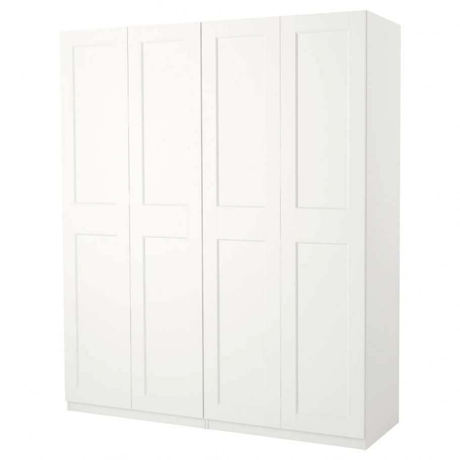 Pax ПАКС гардероб, белый/БЕРГСБУ белый150x60x236 см