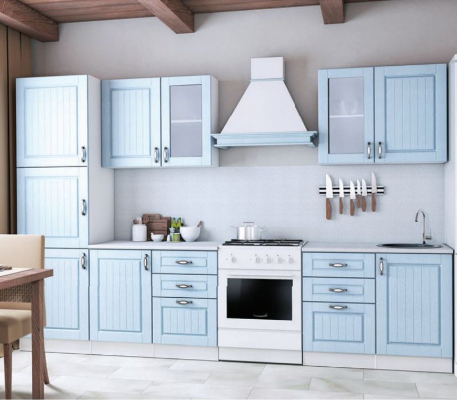 Кухня Мелани хофф голубая
