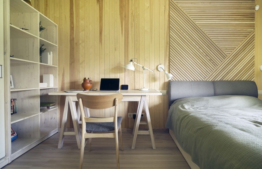 Вагонка в скандинавском интерьере